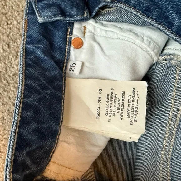 Closed denim in glow up